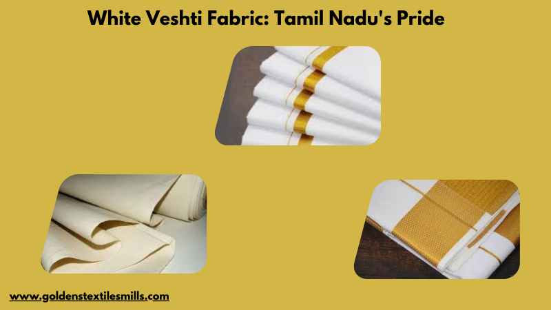 White fabric manufacturing process in Tamil Nadu textile mill